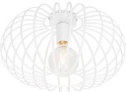 Design plafondlamp wit 39 cm - Johanna