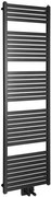 Sapho Tondi verwarmingsradiator zwart mat 169x45cm 716W