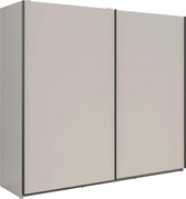Kledingkast Livevaro 120, Kasjmier, 196x220x60cm, 181.4 kg, Kledingkast deuren: Schuivend, Aantal planken: 9, Aantal planken: 9