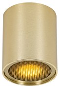 Design opbouwspot goud GU10 50mm - Tubo Honey