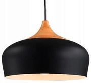 Enkele hanglamp Bari Zwart