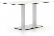 Tuin eettafel Forza | Rechthoekig | Tuintafel Kunststof | 140x80cm | 4 personen | Kees Smit Tuinmeubelen