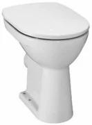 Jika Lyraplus staand closet +6 vlakspoel pk met 4 schroefgaten wit h8253860000001