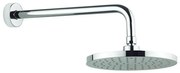Crosswater Fusion hoofddouche 20cm rond inclusief wandarm chroom MBFUWF20