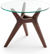 Salontafel notenhoutø50 cm, Maricielo