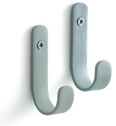 Set van 2 metalen kleerhangers, Hiba