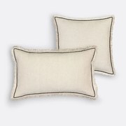 Kussensloop linnen/katoen, Menorca