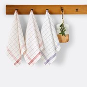 Set van 3 theedoeken in half katoen/linnen Colas