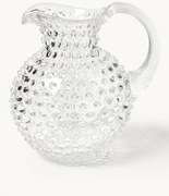 Mondgeblazen karaf Hobnail, 2 L