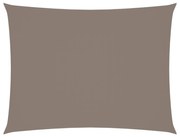 vidaXL Zonnescherm rechthoekig 2x3,5 m oxford stof taupe