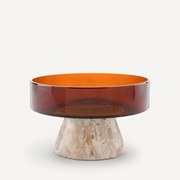 Schaal in glas en marmer, Trapani