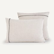 Kussensloop in gewassen linnen, Cavallo