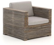 Lounge tuinstoel | ROUGH-C | Hout | Old Teak | Kees Smit Tuinmeubelen