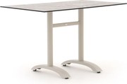 Tuin eettafel Bellagio | Rechthoekig | Tuintafel Kunststof | 120x70cm | 4 personen | Kees Smit Tuinmeubelen