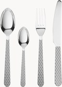 Bestekset Rhombe met gefloten handvat, 4 personen, 16-delig