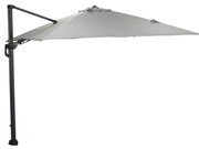 Garden Impressions Zweefparasol Hawaii Deluxe 300x300 - donker grijs - zand