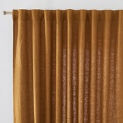 Linnen gordijn afgewerkt met aangerimpeld biesje, Elba