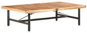 vidaXL Salontafel 142x90x42 cm massief acaciahout