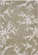 Wasbaar jacquard in- & outdoor vloerkleed Sakura