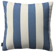 Dekoria Kussenhoes Mia, blauw-wit 43 x 43 cm