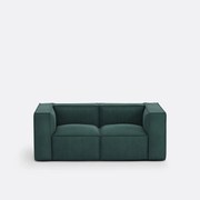 Modulaire bank, 2-zit, ribfluweel, Seven