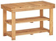 vidaXL Schoenenrek 70x32x46 cm massief acaciahout