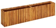 vidaXL Plantenbak verhoogd 200x30x50 cm massief acaciahout