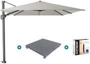 Platinum Challenger Premium T2 3.5x2.6 m - Manhattan Grey met voet en hoes