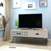 vidaXL TV dressoir 100x40x35 cm bruin