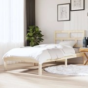 vidaXL Bedframe massief hout 90x190 cm 3FT Single