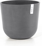 Ecopots bloempot Oslo 35 - Rond - Grey - Diameter 35 x H30,5 cm