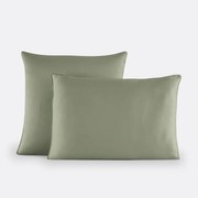 Kussensloop in katoensatijn, 153 draden, Opale