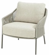 Taste by 4 Seasons Florence low dining tuinstoel terre Tuinstoel bruin weerbestendig