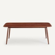 Tafel in massief notenhout Comoé