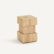 Massief eiken bijzettafel, MERLUX