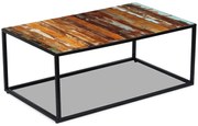 vidaXL Salontafel 100x60x40 cm massief gerecycled hout