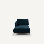 Longchair fluweel, Oscar design E. Gallina