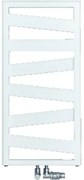 Zehnder Ribbon handdoekradiator 166.1x60cm 743watt Staal Wit glans rb-170-060