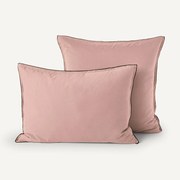 Kussensloop in gewassen voilekatoen, Gypse