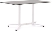 Inklapbare tafel Bellagio | Vierkant | Tuintafel Kunststof | 120x70cm | 4 personen | Kees Smit Tuinmeubelen