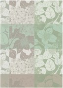 Katoenen theedoeken Mille in jacquardweving, 4-delig