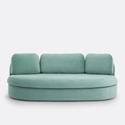 4-zitsbank van fluweel, Rowan