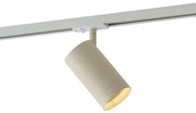 Moderne spot beige voor railsysteem 1-fase GU10 70mm - Iconic Jeana Luxe