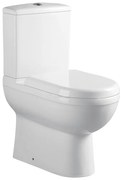 Eastbrook Dura Comfort toiletpot back to wall wit glans