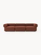 Modulaire bank Anton (4-zits) van bouclé