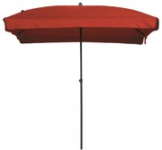 Madison Parasol Patmos Luxe rechthoekig 210x140 cm steenrood