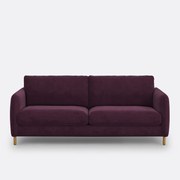 Omvormbare bank in fluweel, 4-zit, Loméo