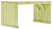 vidaXL Tuintafel 150x87x80 cm geïmpregneerd grenenhout