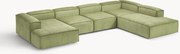Modulaire U-bank Lennon van corduroy