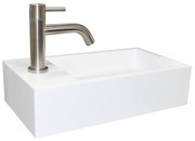 Mueller solid surface fontein links  40x22x10cm